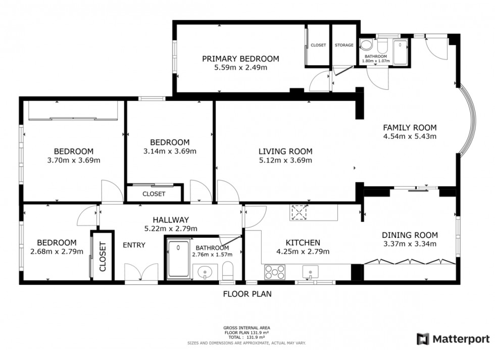 Floorplan for Hazel Walk , Bradford , BD9 6AH